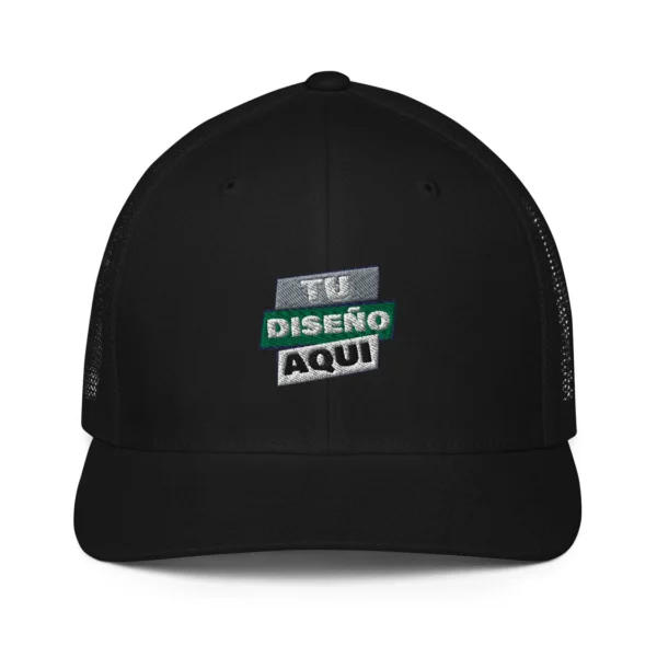 Trucker cap with mesh back